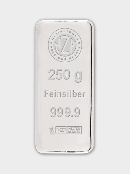 Silberbarren 250 Gramm